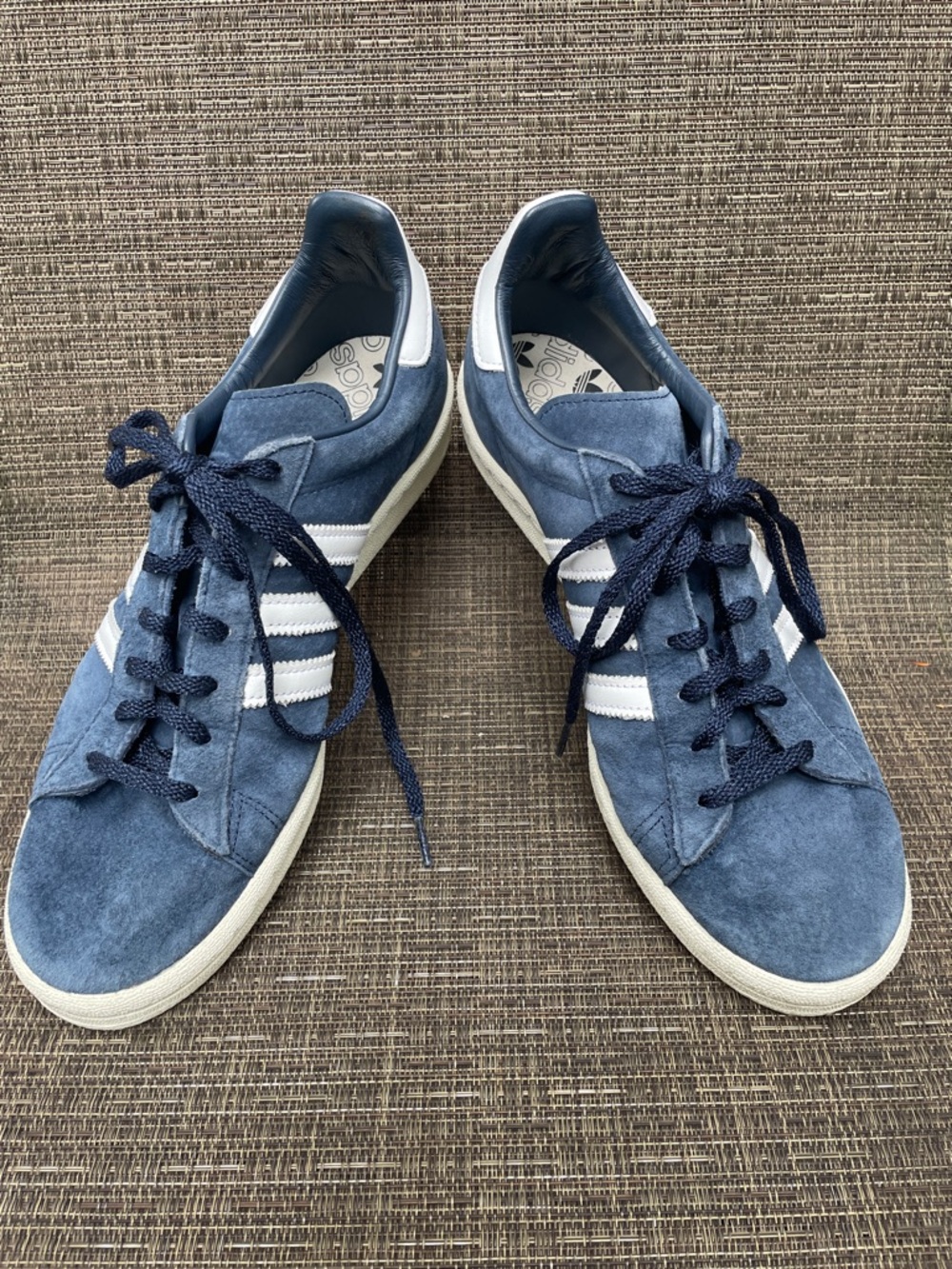Navy suede adidas Campus 80s sneakers - Like New Great Price! Sz M 9